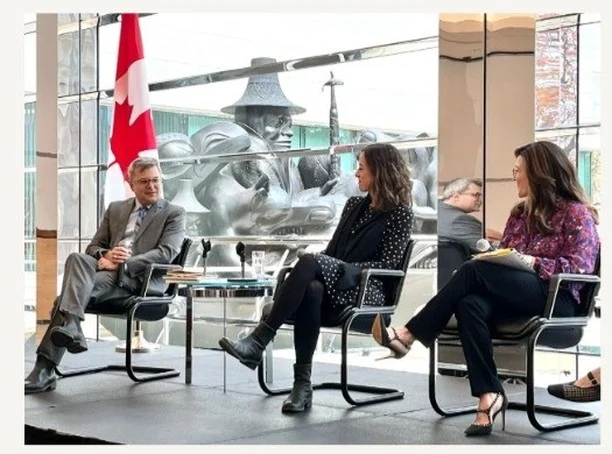 Grateful to have been part of the Thought Leaders discussion hosted by the Canadian Embassy during the Future Borders Coalition. 

It was an incredible opportunity to collaborate with experts on ways to enhance the legitimate movement of people and goods across the Canada-U.S. border, driving economic growth while ensuring security.
 
A big thank you to everyone involved for their insights and dedication to this vital work. Together, we can make meaningful progress for both our countries.
